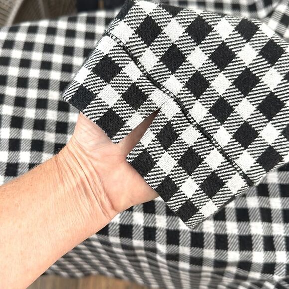 Talbots Top Size XL Sabrina Buffalo Checkered NWOT - Picture 8 of 11